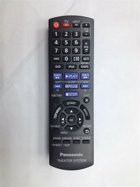 Panasonic TV Replacement Remote .